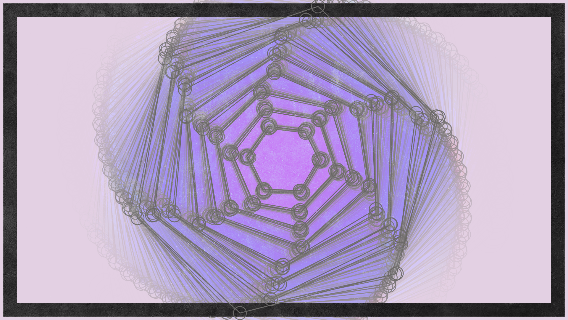 Abstract form from capacitive touch input